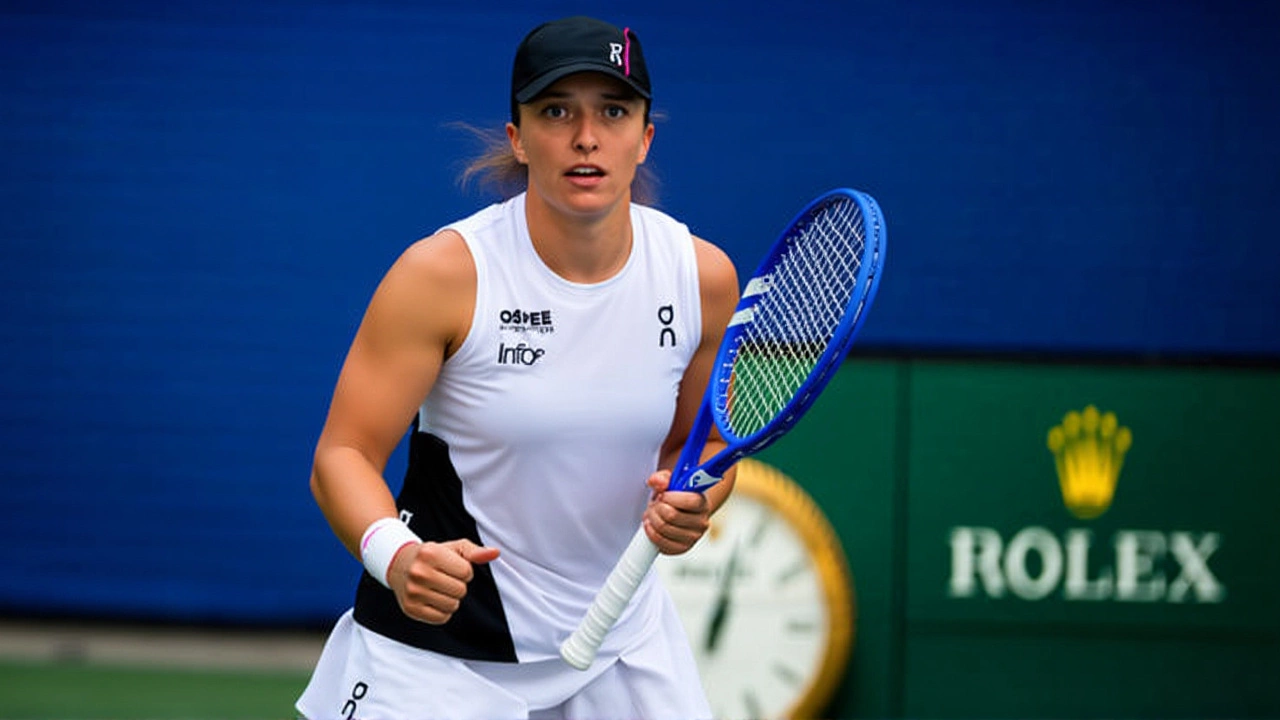 Швёнтек разгромила Александрову в 4‑м круге US Open 2025 в Нью‑Йорке