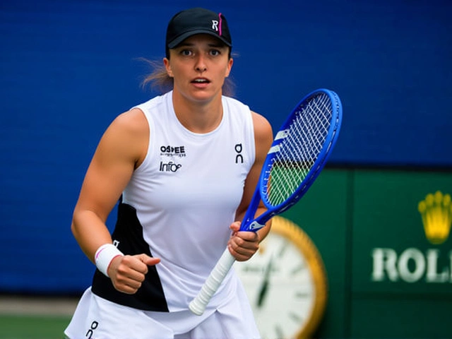 Швёнтек разгромила Александрову в 4‑м круге US Open 2025 в Нью‑Йорке